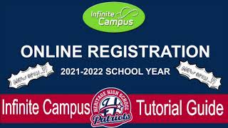 HHS Online Registration Tutorial