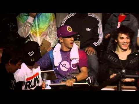 Red Bull BC one  2009 differ vs flying buddha