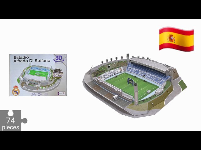Vídeo relacionado con Eleven Force- Puzzle 3D Mini Estadio José Zorrilla (Real Valladolid) (12449)