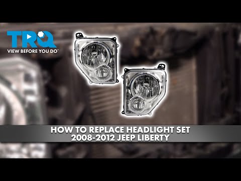 How to Replace Headlights 2008-2012 Jeep Liberty