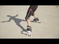 How To Stop SAFE On Inline Skates Plow T Stop Skating Tutorial