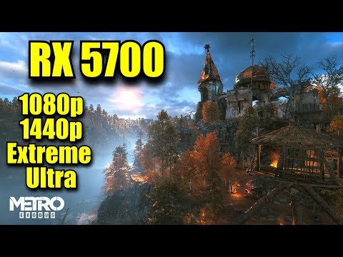 Metro Exodus RX 5700 | 1080p & 1440p Extreme & Ultra Settings | FRAME-RATE TEST