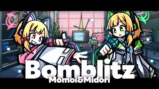 Cover art for Bomblitz - But Momoi and Midori sings it