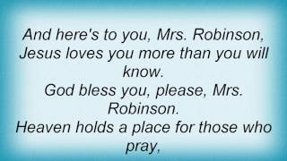 Jamie Cullum - Mrs. Robinson Lyrics