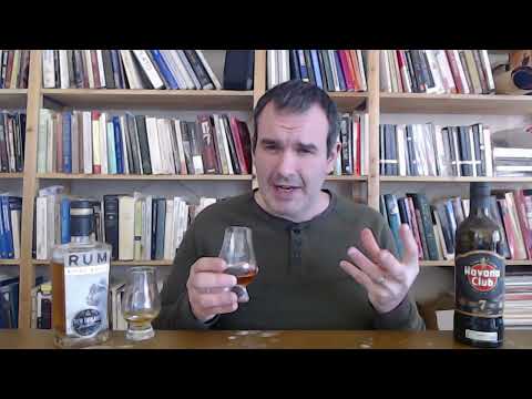 New England "Eight Bells" Rum from Maine v Havana Club Añejo 7yo Rum from Cuba