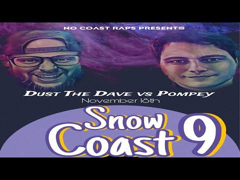 Dust The Dave vs Pompey - NoCoastRaps | Snow Coast 9 | #RapBattle