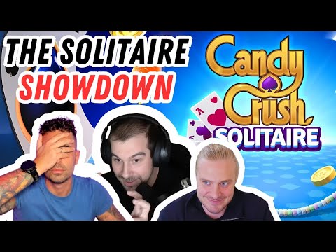 Candy Crush Solitaire: The Solitaire Showdown on a Gaming Battlefield - YouTube