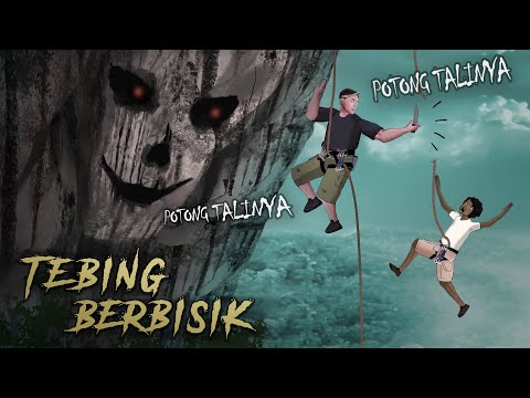 Tebing Berbisik - para pemanjat mendadak psikopat #HORORMISTERI | Kartun Hantu, Animasi Horror