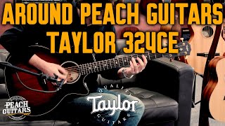 Video thumbnail for Around Peach Guitars - Taylor 324ce Builders Edition by Peach Guitars