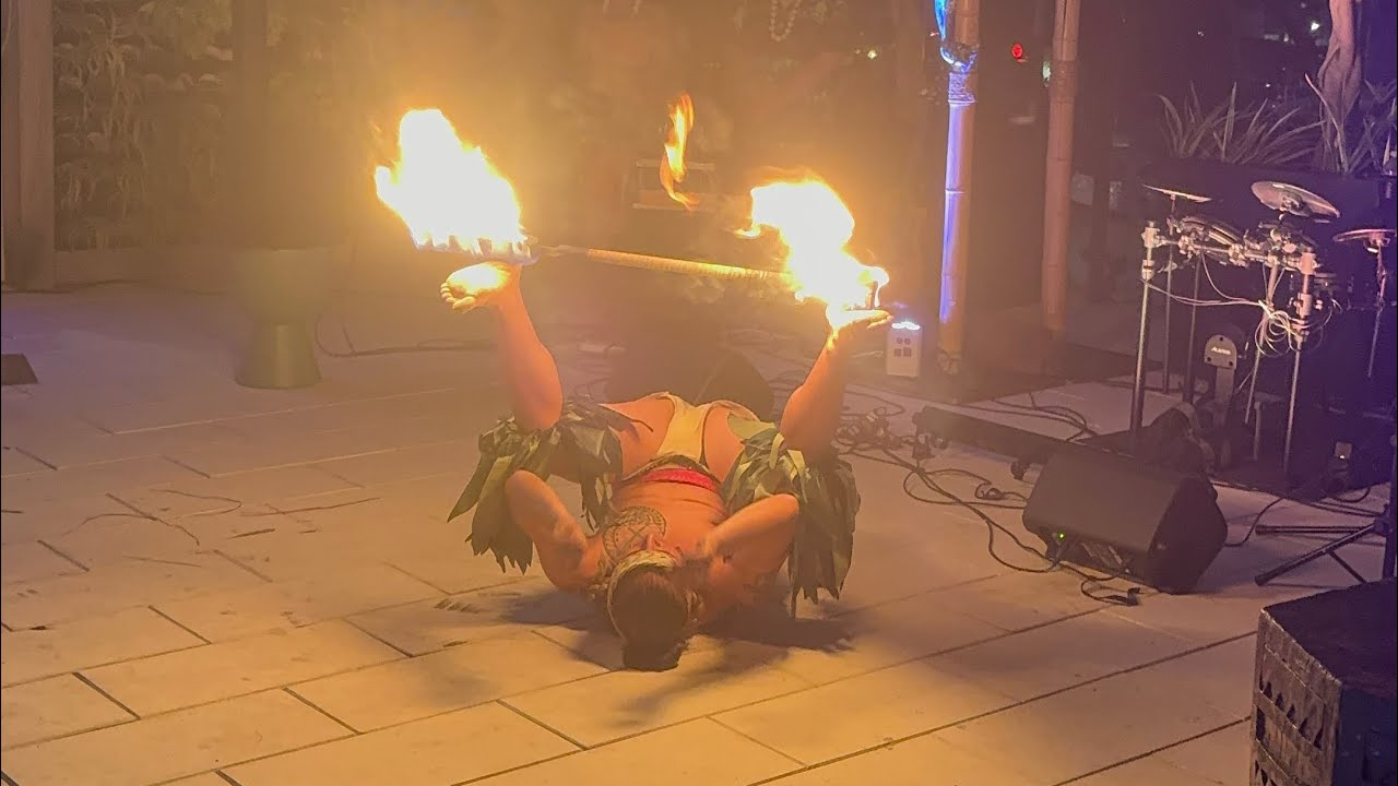 Siva Afi Fire Knife Dance in Orlando