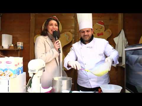 TORTA ARLECCHINO! #SHOWCOOKING con il maestro Mattia Vanacore