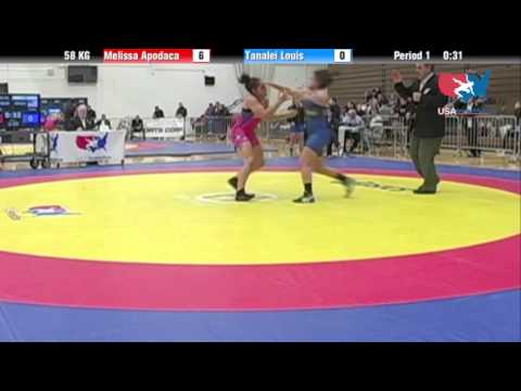 WM 58 KG - Melissa Apodaca vs. Tanalei Louis