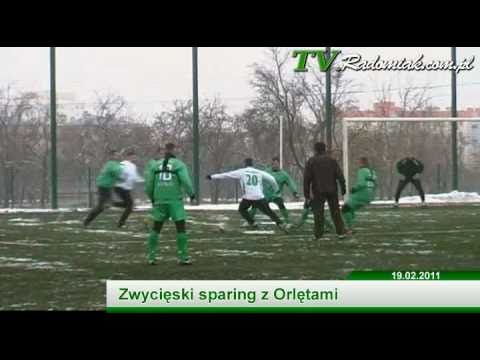 Radomiak Radom - Orlęta Radzyń Podlaski. Sparing - zimowe przygotowania 2010/2011.