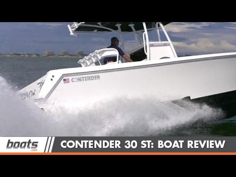 Contender 30 ST:  Boat Review / Performance Test