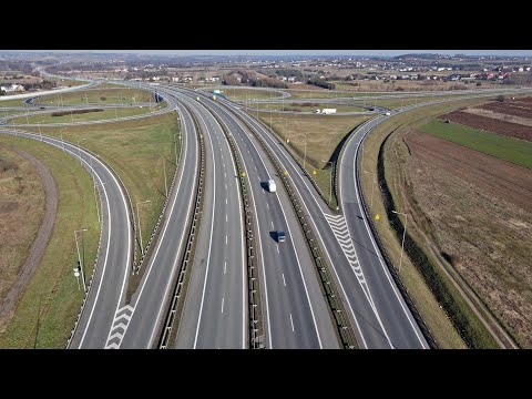 Droga ekspresowa S1 Podwarpie - Pyrzowice 10.04.2021