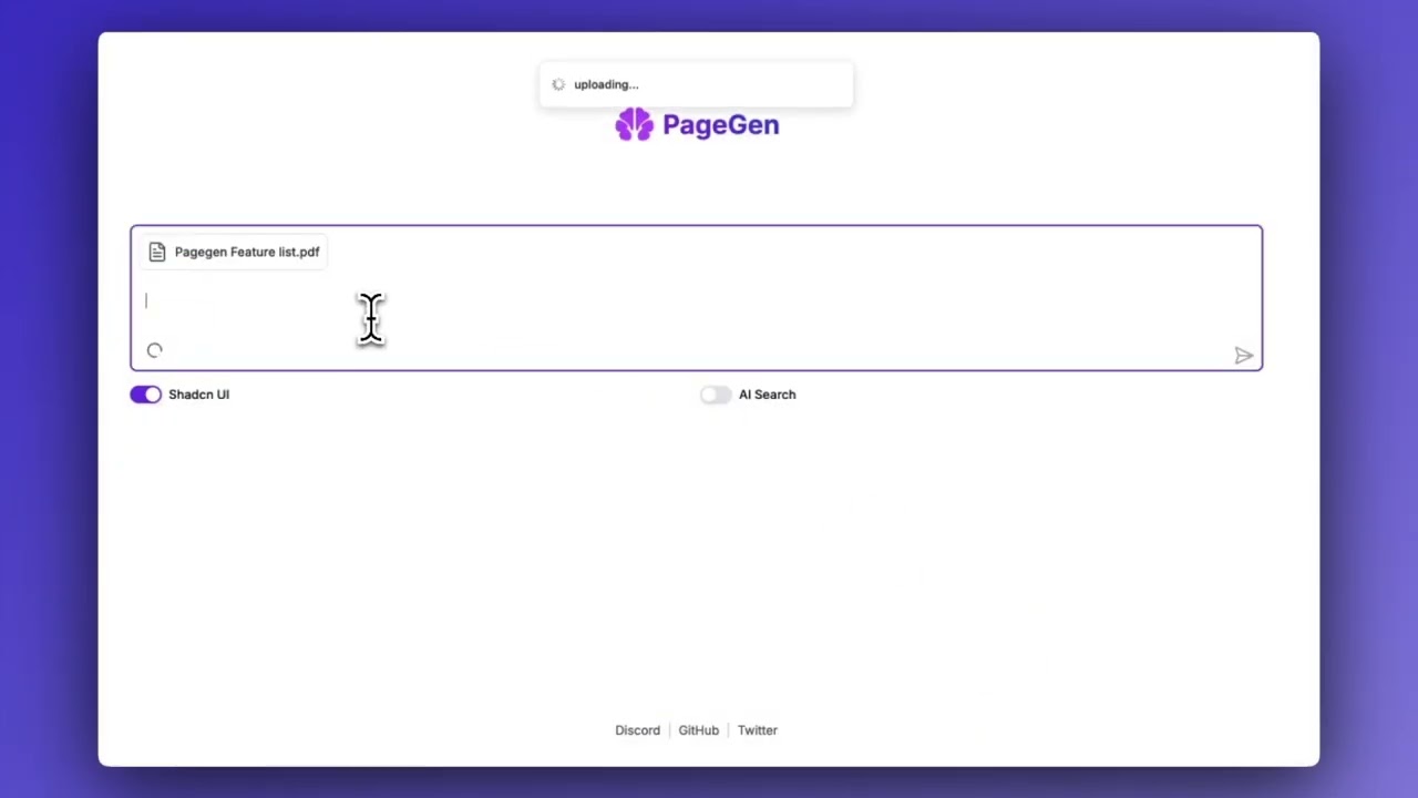 PageGen demo video