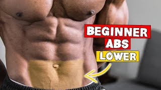 10 MINUTE BEGINNER LOWER ABS WORKOUT AT HOME (NO EQUIPMENT) | LEVEL 1
