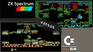 C64 vs. ZX Spectrum - 8 games from 1985