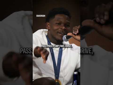 Kevin Durant & Anthony Edwards break down the Serbia game #anthonyedwards #kevindurant #olympics