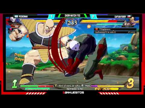 FT10 Show Match - DBFZ - Pecherman Vs Capitán Purry - Sanhuesitos