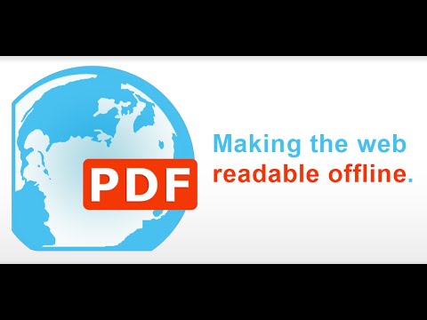 Webpage to PDF Video