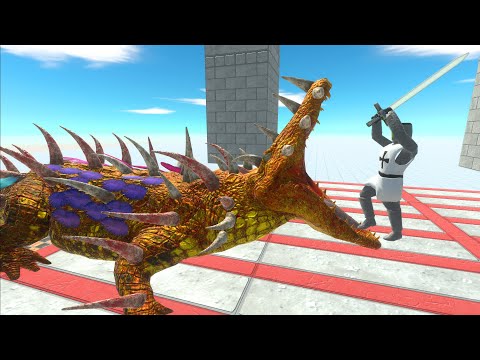 Giant Purus Eats Feeds Slow Motion New Update 2021 -Animal Revolt Battle Simulator
