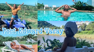 ESTUARY HOTEL AND MAC BANANA- PORT EDWARD VACAY TRAVEL VLOG| DR ANDY ADVENTURES