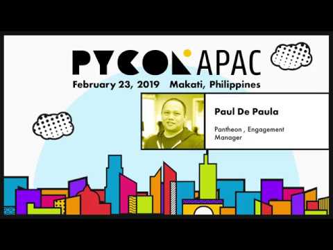 Pycon APAC 2019 - Paul de Paula - Learn How to Dockerize Your Python Application