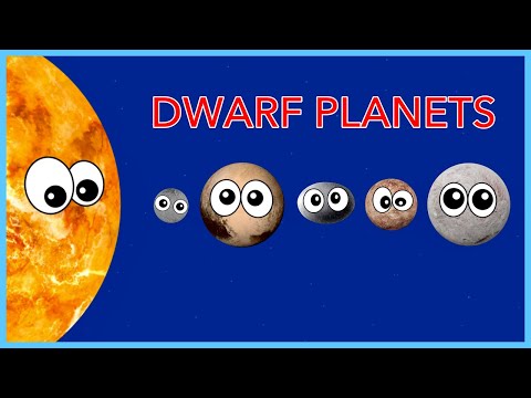 The Dwarf Planets for kids | 5 Dwarf Planets for kids| 5 Dwarf Planets order | Dwarf Planets game