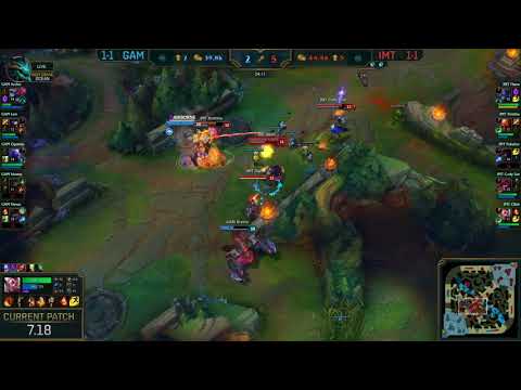 GAM vs IMT Worlds Group Stage Match Highlights 2017