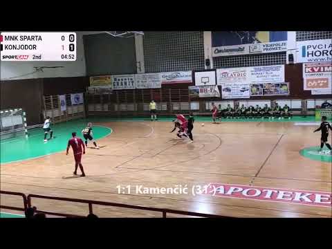 GOLOVI MNK SPARTA - FK KONJODOR 4:4 (0:1)