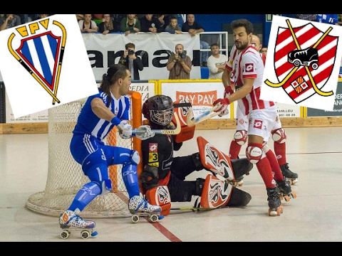 HIGHLIGHTS Jornada 17 OK Liga  CLUB PATÍ VOLTREGÀ Vs CLUB PATÍ VIC Hockey Patines