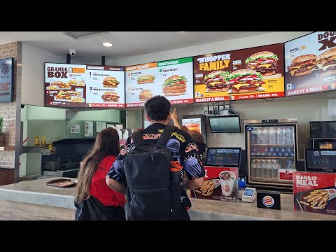 Burger King, Aeroporto de Phuket, Tailândia