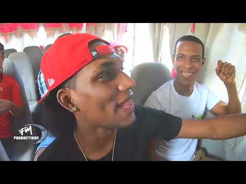LOL 😂 La Rabia 24 and Mr Muaks Vs El Stima RD and TheSoS Freestyle on the Bus to Barahona 2022