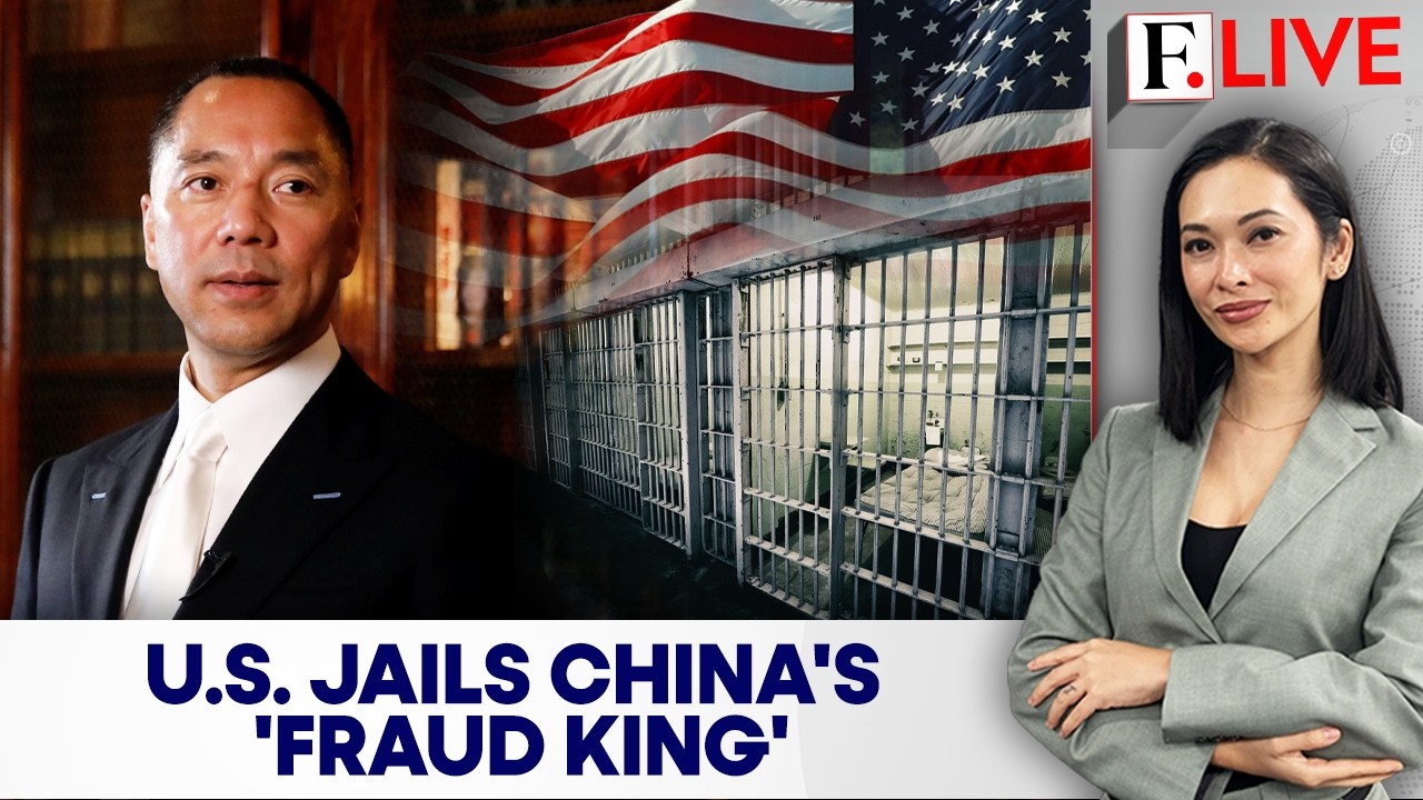 Chinese billionaire Guo Wengui jailed for 30 years in US Prison | Firstpost Live
