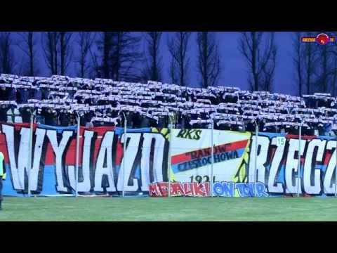 [RacoviaTV] Zagłębie Sosnowiec 3:1 RKS Raków Częstochowa - 28.03.2015 - doping kibiców / Cz.2