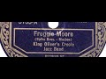 King Oliver's Creole Jazz Band "Froggie Moore" Gennett 5135 (1923 historic) Jelly Roll Morton tune