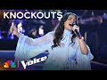 Kirbi S Powerful Cover Of Hard Fought Hallelujah Gives Goosebumps The Voice Knockouts NBC