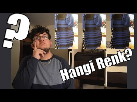 Bu Elbise Beyaz - Altin mı, Mavi ve Siyah mı? Bu Elbise Ne Renk?