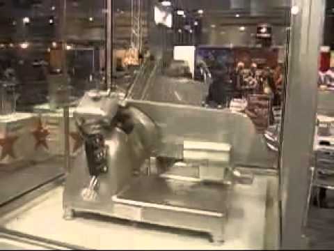 ▶ Affettatrice automatica professionale SIRMAN 350   Automatic slicer   Waterproof   YouTube 360p