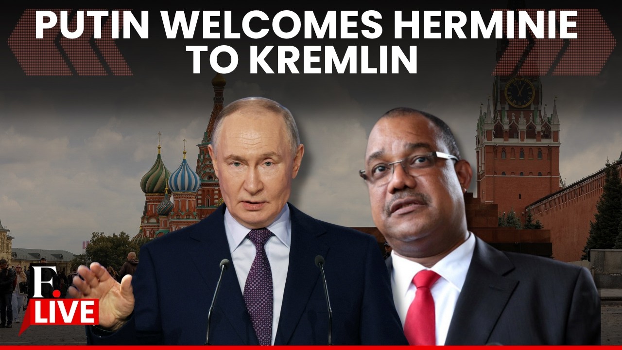 LIVE: Russian President Vladimir Putin Hosts Seychelles President Herminie in Kremlin | N18G
