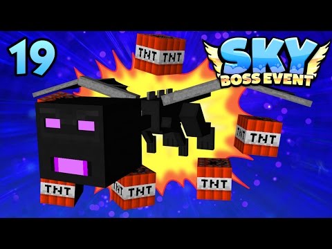 TNT vs ENDERDRAGON! SKY BOSS EVENT | Minecraft SKY #19 | baastiZockt