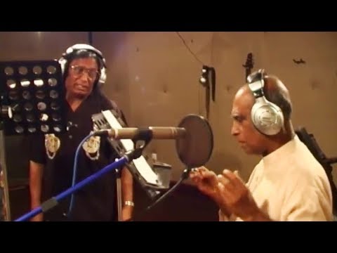 Victor Rathnayake with Pandit Amaradeva