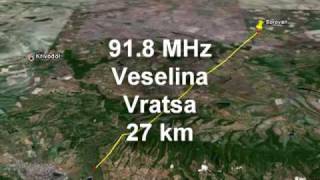 preview picture of video 'Part 1: FM Bandscan in Borovan (near Vratsa), Bulgaria'