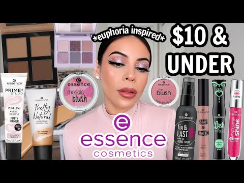 FULL FACE USING ONLY ESSENCE MAKEUP 😍 (nothing over...