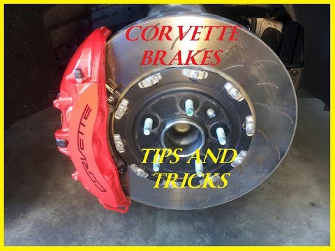 Corvette Brake Replacement - Brembo's pads out - Tips n Tricks - C7 Generation