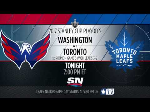 Maple Leafs Playoff Game Preview: Washington at Toronto - April 23, 2017