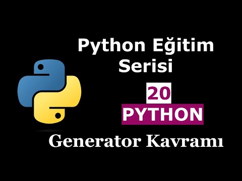 Python Eğitim Serisi | 20_Python da Generator Kavramı