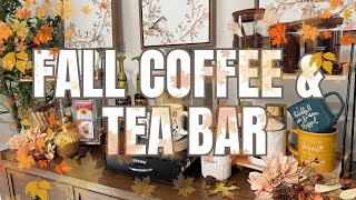 FALL COFFEE AND TEA BAR IDEAS - AMAZON, POPSHELF AND MICHEALS FINDS - USING WHAT I HAVE, BUDGET BUYS