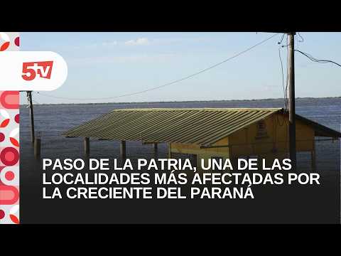 PEDRO BARBOZA, PERIODISTA DESDE PASO DE LA PATRIA - UNA DE LAS LOCALIDADES MÁS AFECTADAS